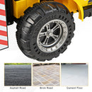 INFANS Ride on Forklift, 12V Kids Electric Vehicle Construction Truck with Liftable Fork and Pallet, Toddlers Battery Powered Car