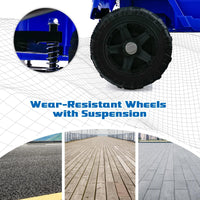 INFANS Kids Ride on Truck, 12V Electric Vehicle Jeep Car with Remote Control, Toddlers Battery Powered Toy with 2 Speeds