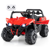 INFANS 12V Ride on Car UTV, Battery Powered Off-Road Kids Electric Vehicles with Remote Control, Music, Horn, MP3, Lights