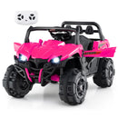 INFANS 12V Ride on Car UTV, Battery Powered Off-Road Kids Electric Vehicles with Remote Control, Music, Horn, MP3, Lights