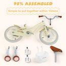 INFANS Kids Bike, 12 14 16 18 Inch Toddlers Bike with Removable Training Wheels, Children's Bicycle