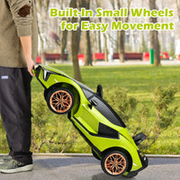 INFANS 12V Licensed Lamborghini Sian Kids Ride on Car with Parent Remote Control, Electric Toy Roadster Carbon Fiber Textured