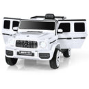 INFANS Licensed Mercedes Benz G63 Kids Ride on Car, 12V Electric Vehicle, Battery Powered for Children Boy Girl