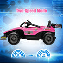 INFANS Kids Ride on Car, 12V F1 Racing Electric Vehicle for Toddlers with Control Remote