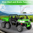 4WD 6x6 Battery Powered Kids UTV with Remote Control