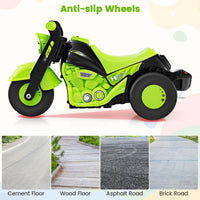 INFANS Ride on Push Car, Foot-to-Floor Sliding Car for Toddlers Kids Motorcycle with Bubble Maker, 3 Wheels Ride on Toys