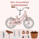 OLAKIDS Kids Bike, 12 14 16 18 Inch Toddlers Bike with Removable Training Wheels, Children's Bicycle for Girls Boys Age 3-8
