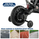 INFANS Kids Motorcycle 12V, Electric Ride-on Motorbike for Toddlers with Training Wheels